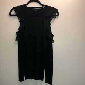 Guess Black Long Sleeve Top